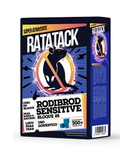 RATATACK RATICIDA BLOQUE 300 gr.